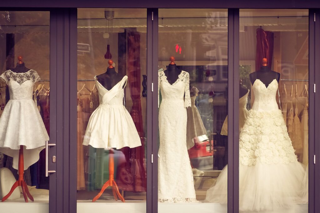 Brautmode Geschäft in Siegen präsentiert sich